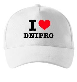 Кепка I love Dnipro
