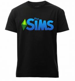 Мужская премиум футболка The Sims logo