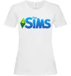 Женская футболка The Sims logo Белый фото