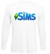 Лонгслив The Sims logo Белый фото