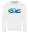 Свитшот The Sims logo Белый фото