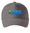 Кепка The Sims logo Сірий фото