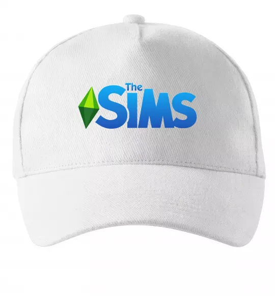Кепка The Sims logo Белый фото