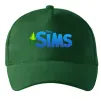 Кепка The Sims logo Темно-зеленый фото
