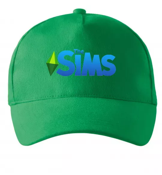 Кепка The Sims logo Зеленый фото