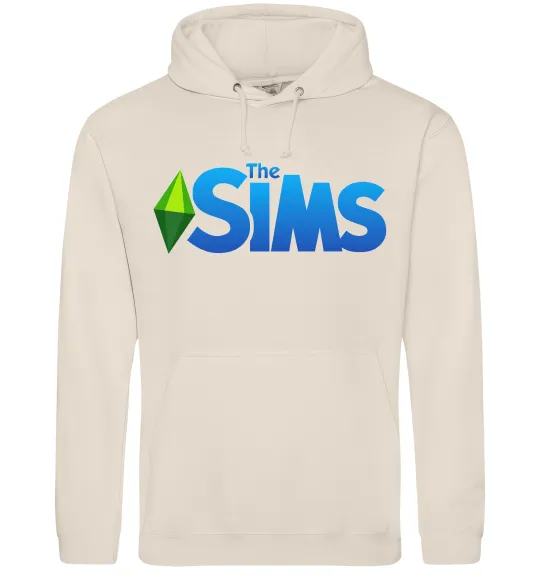 Чоловіча толстовка (худі) The Sims logo Таш фото