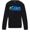 Дитячий світшот The Sims logo Чорний фото