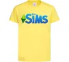 Детская футболка The Sims logo Лимонный фото