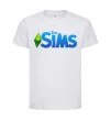 Дитяча футболка The Sims logo Білий фото