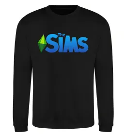 Світшот The Sims logo Чорний фото