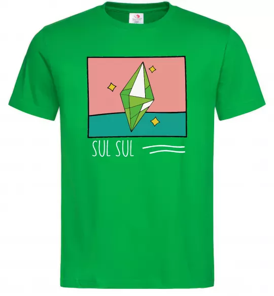 Мужская футболка Sims Sul Sul Зеленый фото