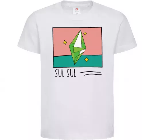Детская футболка Sims Sul Sul Белый фото