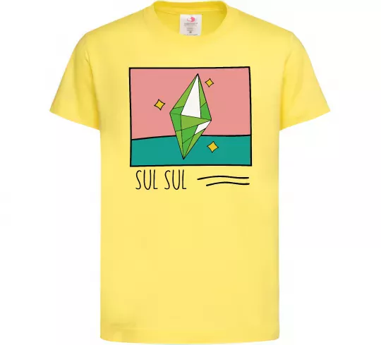 Детская футболка Sims Sul Sul Лимонный фото