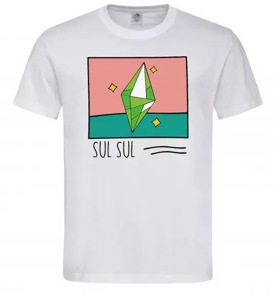 Мужская футболка Sims Sul Sul Белый фото