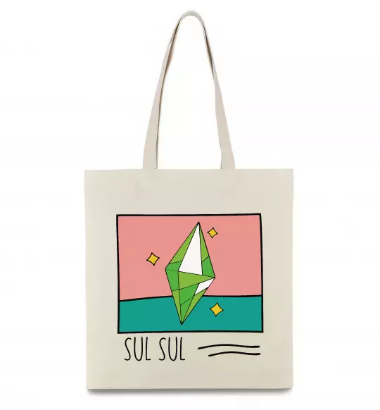 Еко-сумка Sims Sul Sul Бежевий фото