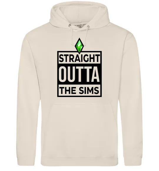 Жіноча толстовка (худі) Straight outta the Sims Таш фото