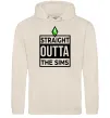 Жіноча толстовка (худі) Straight outta the Sims Таш фото