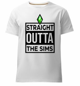 Чоловіча преміум футболка Straight outta the Sims