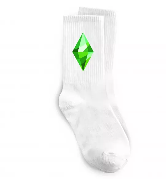 Носки Plumbob Белый фото