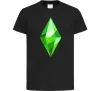 Детская футболка Plumbob Черный фото