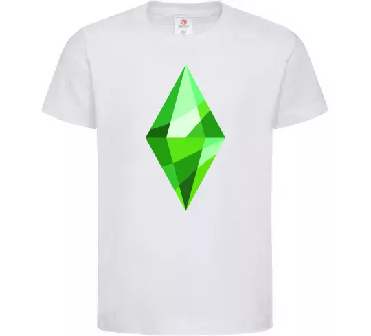 Детская футболка Plumbob Белый фото