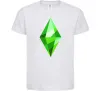 Детская футболка Plumbob Белый фото
