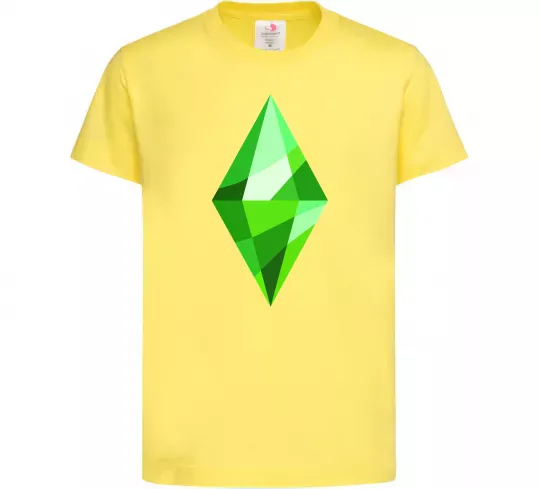 Детская футболка Plumbob Лимонный фото