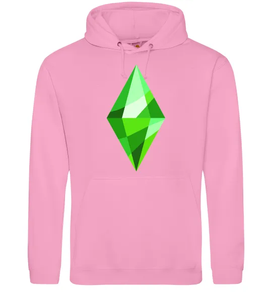 Чоловіча толстовка (худі) Plumbob Рожевий фото