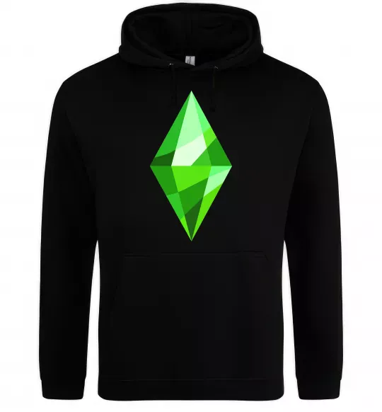 Женская толстовка (худи) Plumbob Черный фото