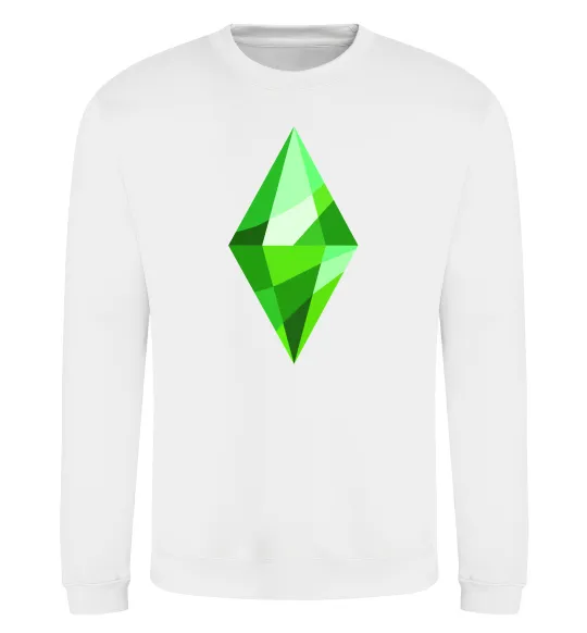Свитшот Plumbob Белый фото