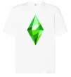 Футболка Оверсайз Plumbob Білий фото