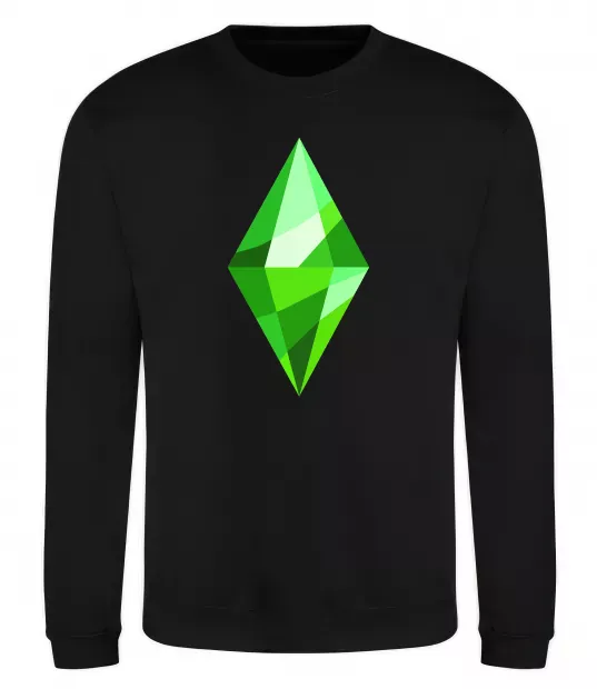 Світшот Plumbob Чорний фото