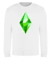 Світшот Plumbob Білий Світшот Plumbob Білий фото