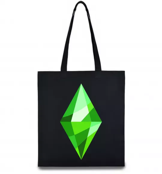 Эко-сумка Plumbob Черный фото