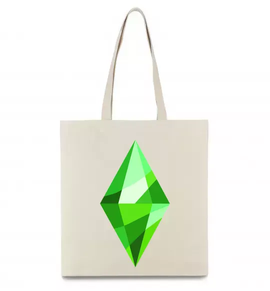 Эко-сумка Plumbob Бежевый фото