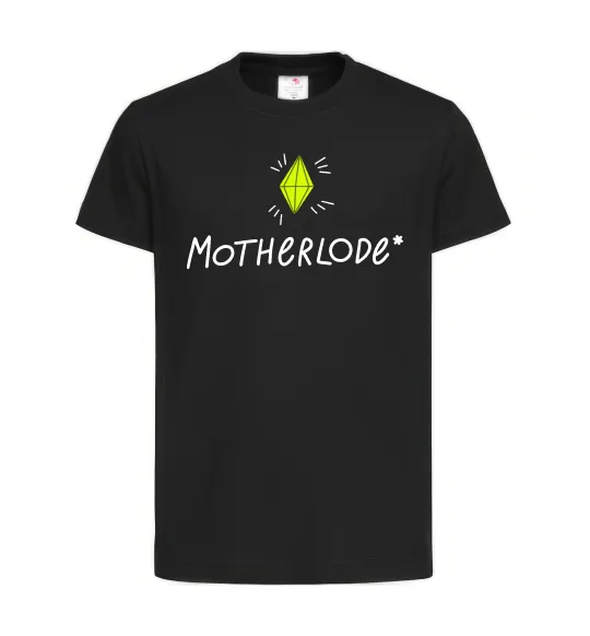 Дитяча футболка Motherlode Чорний фото