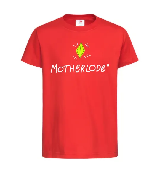 Дитяча футболка Motherlode Червоний фото