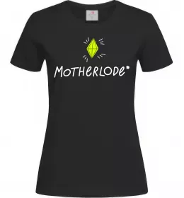 Женская футболка Motherlode Черный фото