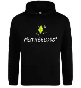 Мужская толстовка (худи) Motherlode Черный фото