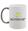 Чашка с цветной ручкой Motherlode Серебро фото