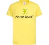 Дитяча футболка Motherlode Лимонний фото