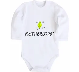 Дитячий бодік Motherlode Білий фото