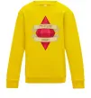 Детский Свитшот Feeling angry Солнечно желтый фото