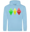Чоловіча толстовка (худі) The Sims Emotions Блакитний фото