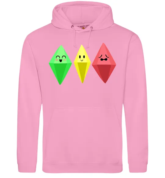 Жіноча толстовка (худі) The Sims Emotions Рожевий фото