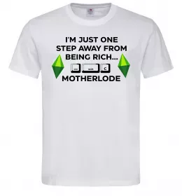 Мужская футболка Ctrl-Shift-C Motherlode Белый фото