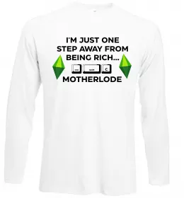 Лонгслив Ctrl-Shift-C Motherlode Белый фото