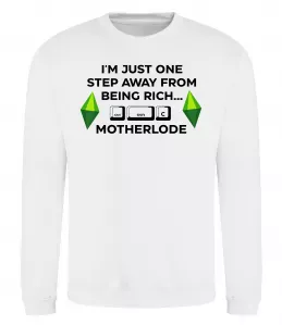 Світшот Ctrl-Shift-C Motherlode Білий фото