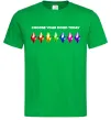 Мужская футболка Choose your mood Зеленый Мужская футболка Choose your mood Зеленый фото