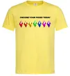 Мужская футболка Choose your mood Лимонный Мужская футболка Choose your mood Лимонный фото